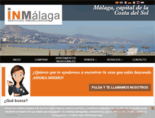 Tablet Screenshot of inmalaga.es